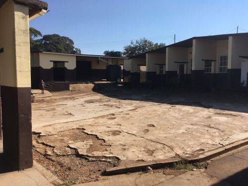 Yard at the school in Msunduza