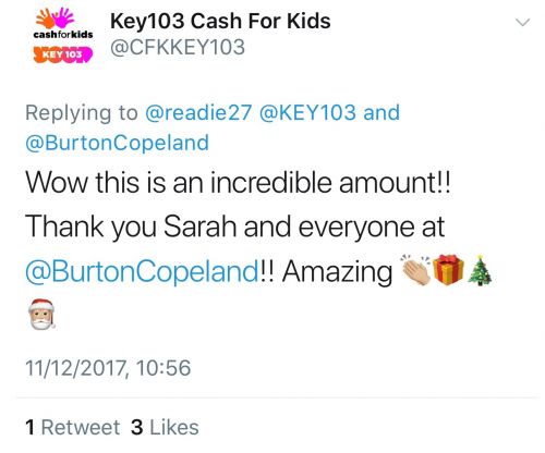 key 103 cash for kids